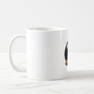Mug Skeleton équitation Chat noir Halloween Citrouille