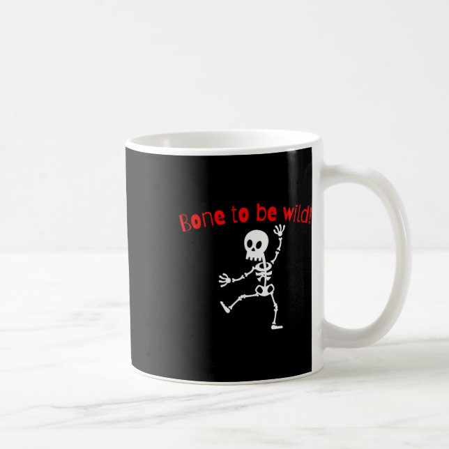 Mug Skeleton Halloween Funny Bone Wild (Droite)