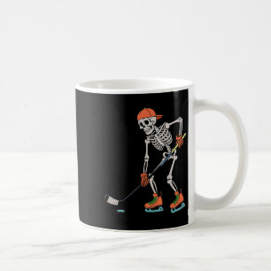Mug Skeleton Hockey sur glace Halloween Costume Hommes