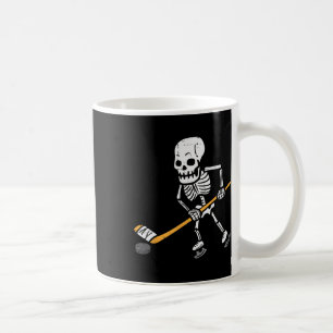 Mug Skeleton Hockey sur glace Halloween Costume sporti