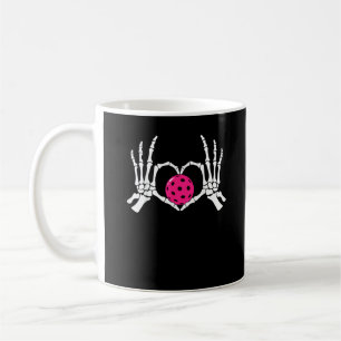 Mug Skeleton Mains Coeur Signer Drôle Pickle Valentine
