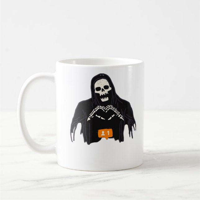 Mug Skeleton Pur-Coeur Follower Classic (Gauche)