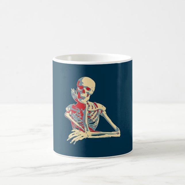 Mug Skeleton rétro (Centre)