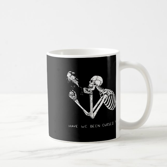 Mug Skeleton rétro Halloween Costume amusant Crâne eff (Droite)