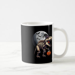 Mug Skeleton T Rex Dinosaur Amusants Halloween Citroui