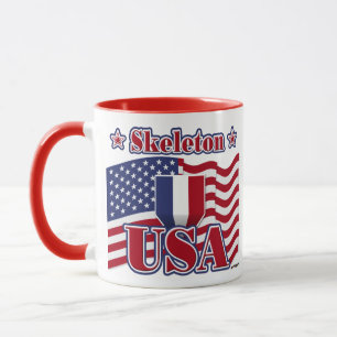 Mug Skeleton USA