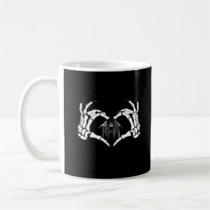 Mug Skeletons Token Heart Hands