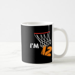 Mug Sketll 12e anniversaire Je suis 12 Douze ans Bday 