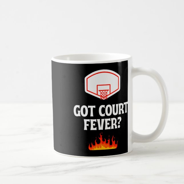 Mug Sketll - A attrapé la fièvre du tribunal - Concept (Droite)