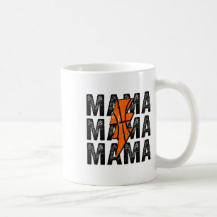 Mug Sketll Mama Distress Lightning Bolt Maman