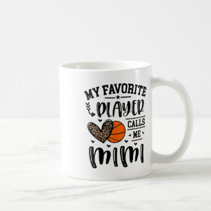 Mug Sketll My Favori Player Me Appelle Mimi Heart Gran