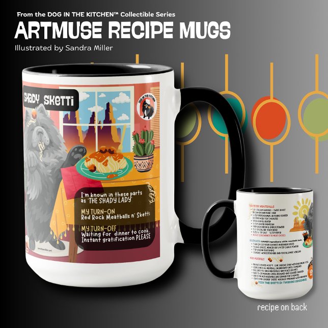 Mug SKETTI LOUCHE Chow Recette du Musée d'Art (Créateur téléchargé)