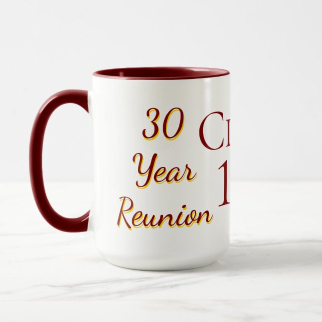 Mug SKHS Réunion de 30 ans (Gauche)
