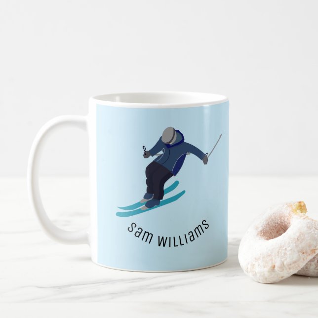 Mug Ski (Avec donut)