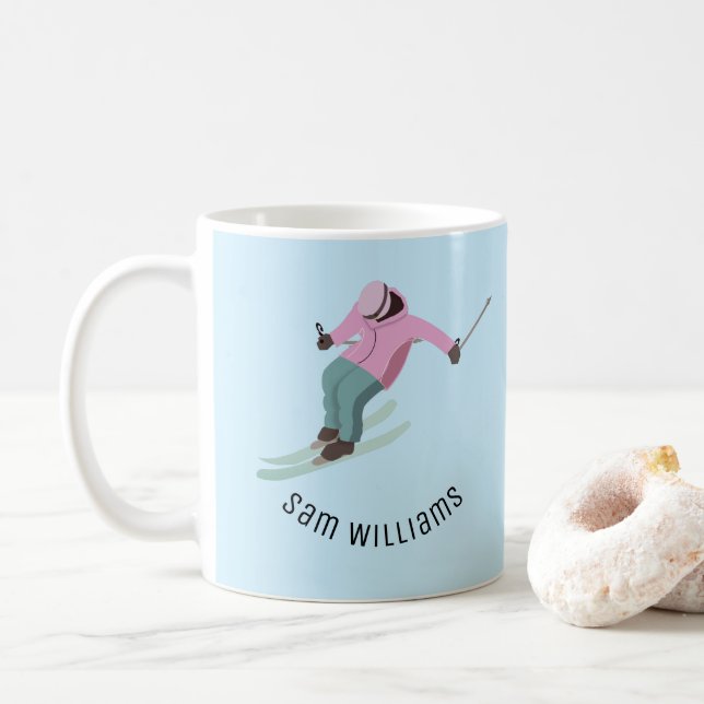 Mug Ski (Avec donut)