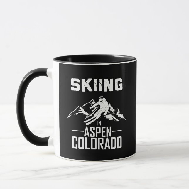 Mug Ski à Aspen Colorado (Gauche)