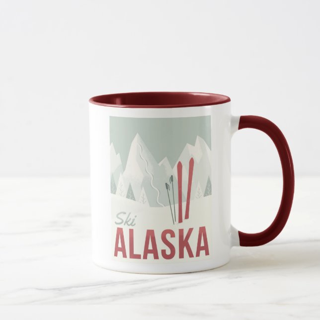 Mug Ski Alaska (Droite)
