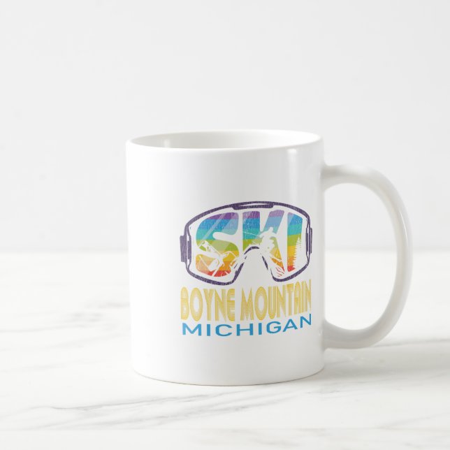 Mug Ski Boyne Mountain Michigan Vacances ski (Droite)