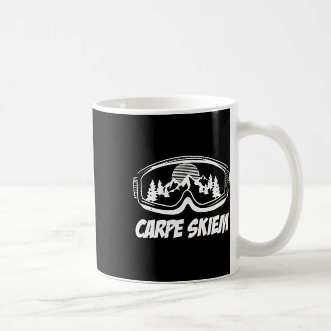 Mug Ski Carpe Ski Ski Snowboard hiver (Droite)
