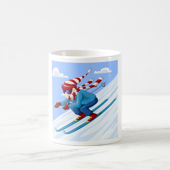 Mug Ski de descente (Créateur téléchargé)