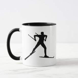 Mug Ski de pays croisé