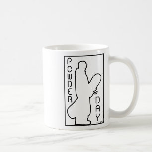 Mug Ski de snowboard Sports d'hiver Snow Powder Day Lo