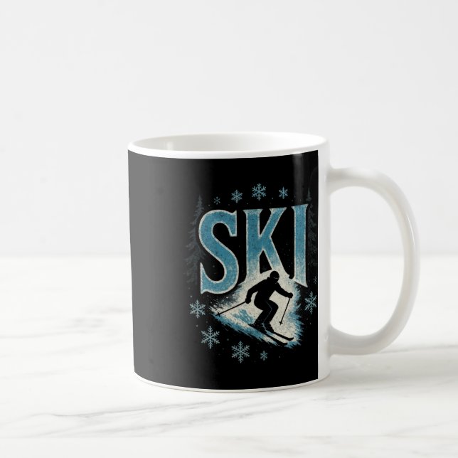 Mug Ski - Descente Alpin Freestyle  (Droite)