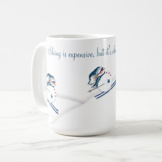 Mug Ski est moins cher que Thérapie Plaisir Ski (Devant gauche)