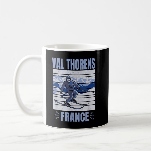 Mug Ski et Apres Ski - Sports d'hiver Val Thorens, (Gauche)