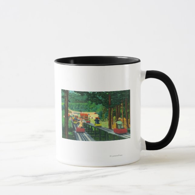 Mug Ski mobile Cranmore Mountain en été (Droite)