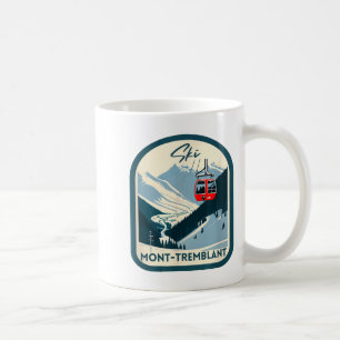 Mug Ski mont-tremblant rétro style vintage
