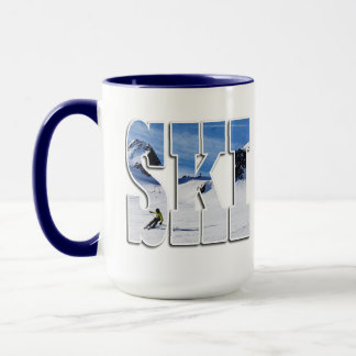 Mug SKI - Mountain Winter Sports Design