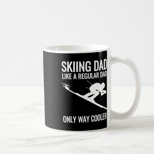 Mug Ski Papa - Comme Un Père Régulier Mais Glacière De (Droite)