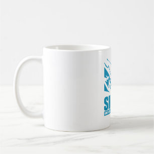 Mug Ski Papa Cool Drôle cadeau pour les pères de sport