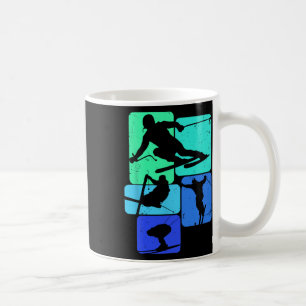Mug Ski pour skieur Retro Hommes Ski 
