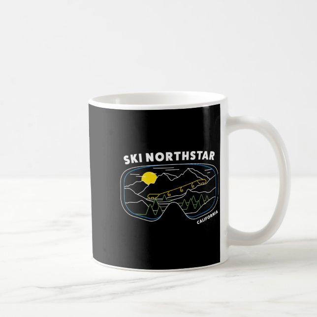 Mug Ski rétro northstar california resort ski (Droite)