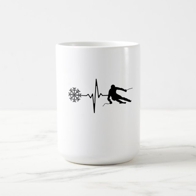Mug Ski - Ski Heartbeat (Centre)