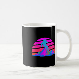 Mug Ski Ski Ski Hiver 80s 90s Retro Pink Slope