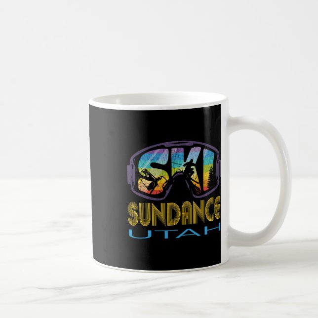 Mug Ski Sundance Utah Vacances de Ski  (Droite)