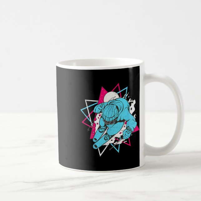 Mug Ski Vintage 80s 90s Skiing Outfit 3 (Droite)