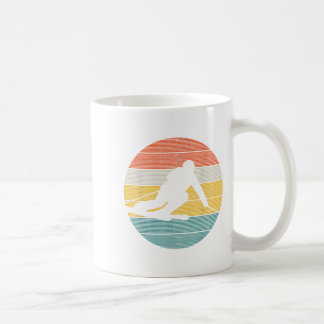 Mug Ski vintage Sports D'Hiver Racing Skier descendant