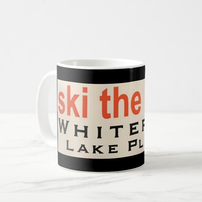 Mug Ski Whiteface Lake Placid (Devant gauche)