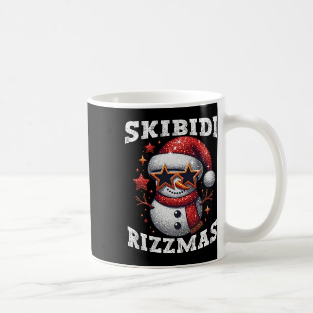 Mug Skibidi Rizzmas Gen Alpha Slang Drôle Noël Sn (Droite)