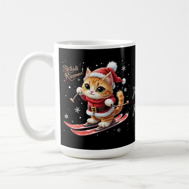 Mug Skibidi Rizzmas Le Mème De Noël Ultimate Funny (Gauche)