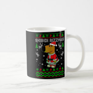 Mug Skibidi Rizzmas Noël Rizz Père Noël Sweater de Noë