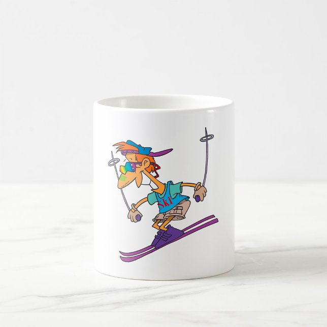 Mug Skier d'été (Créateur téléchargé)