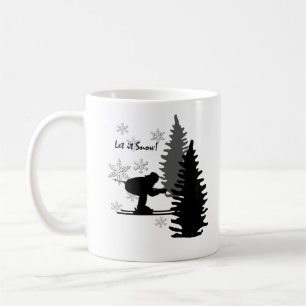 Mug Skier et neige