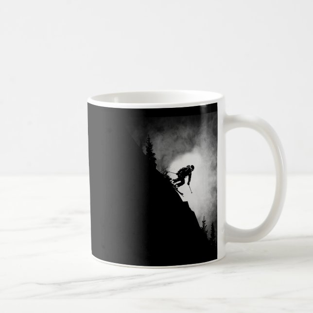 Mug Skieur de ski Ski _4  (Droite)