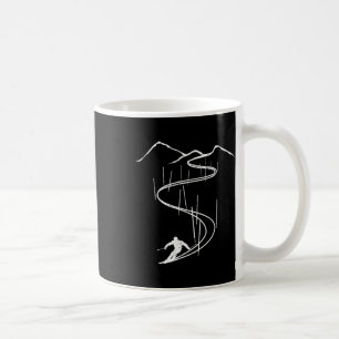 Mug Skieur Ski de descente Ski de randonnée Slalom Tél