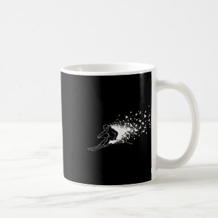 Mug Skieur Ski Freestyle Poudre Éclat Montagne Neige